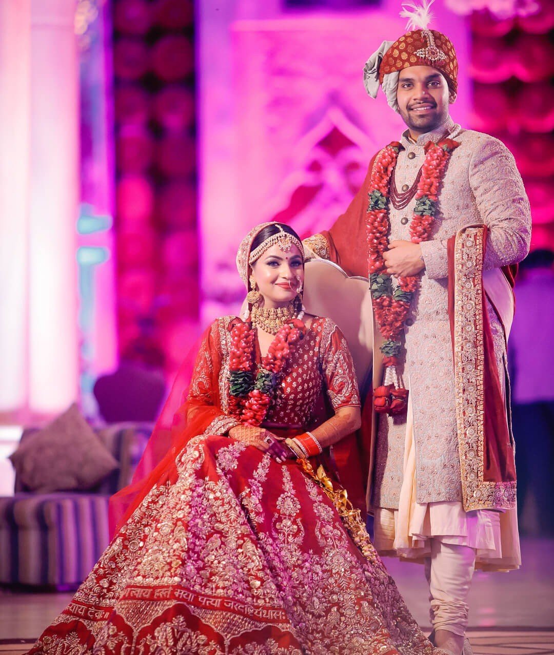 Wedding groom & bride